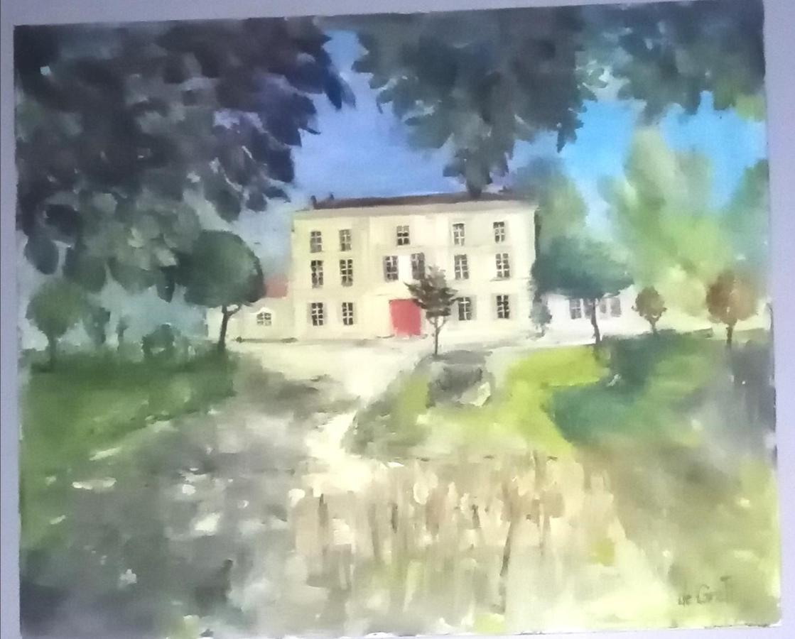 Domaine De Pladuc Bed and Breakfast Lachaise Exteriör bild